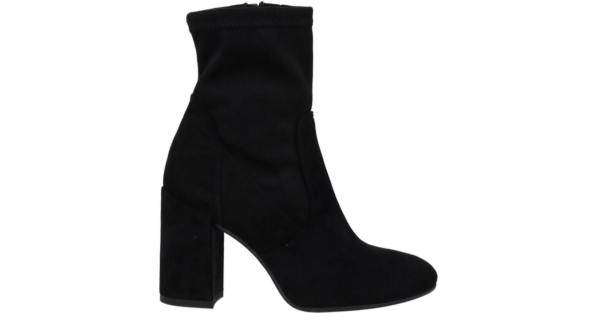 Lorenzo Mari Synthetic Ankle Boots in Black | Lyst