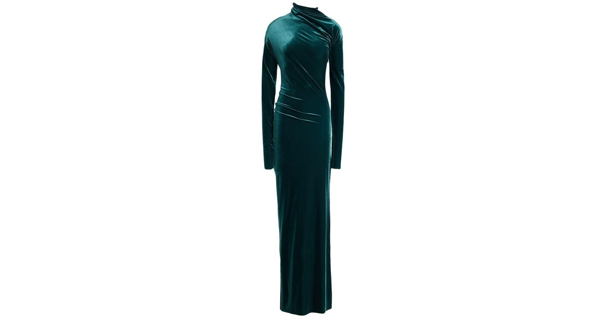 amazu-n-maxi-dress-polyamide-elastane-in-green-lyst