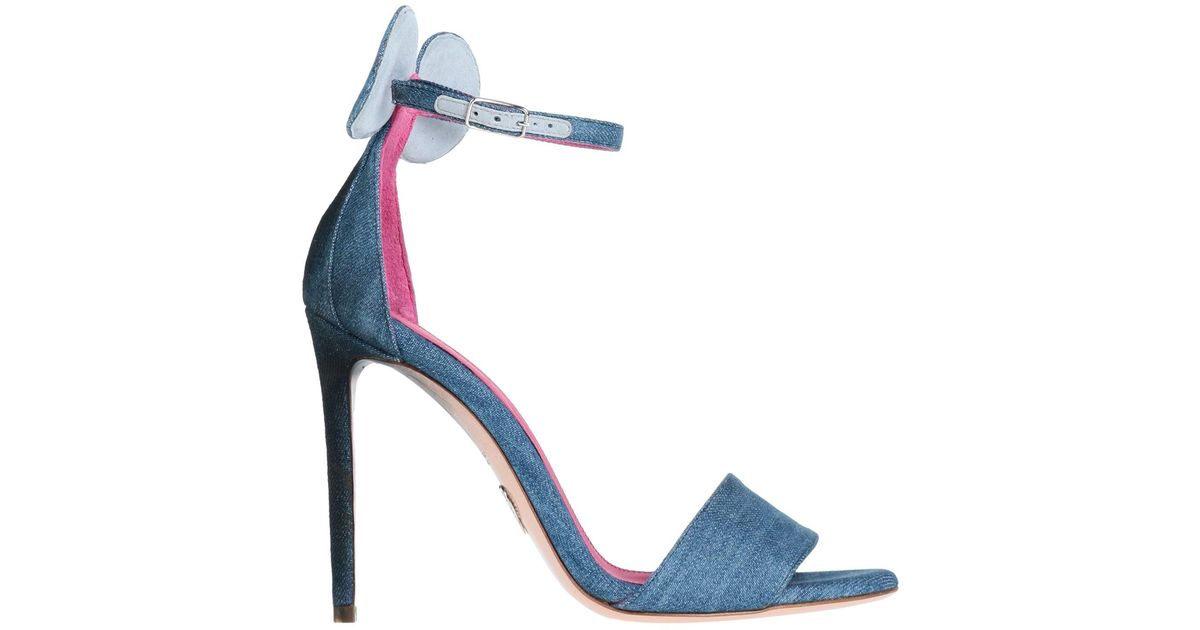 Oscar tiye minnie satin sandals 2025