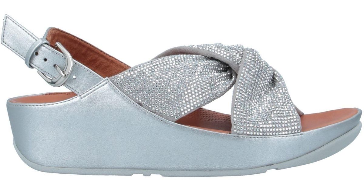 fitflop silver shoes