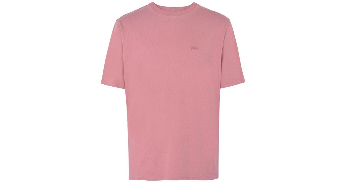 maglietta stussy rosa