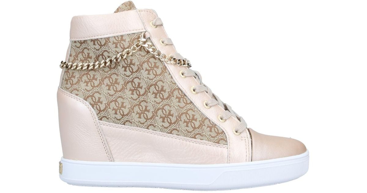 pink guess shoes
