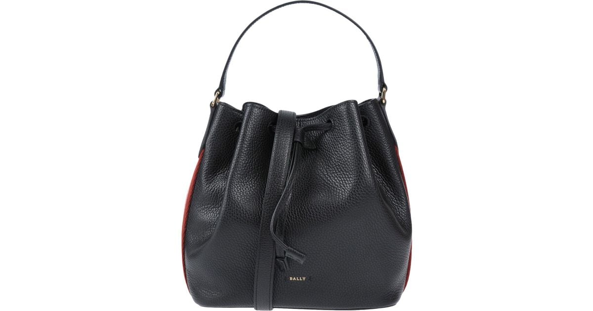 Bally Leather Handbag in Black Lyst