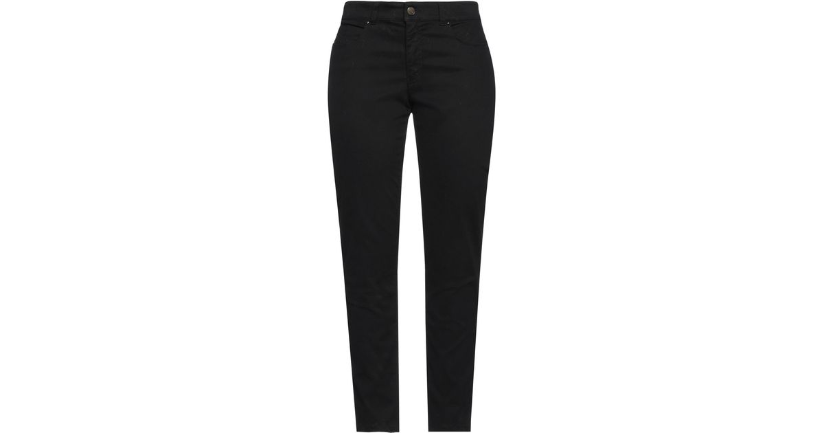 Armani Jeans Pants in Black | Lyst