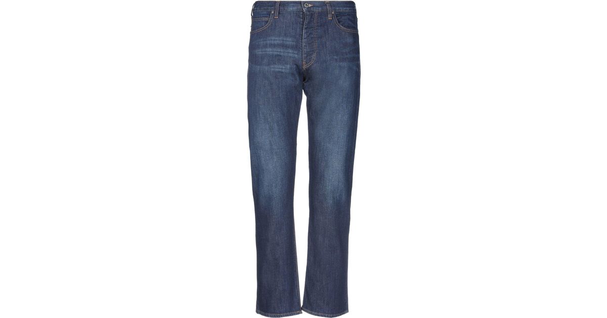 Armani Jeans Denim Pants in Blue for Men - Lyst