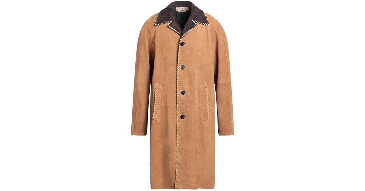 Marni Mantel in Braun für Herren Lyst DE