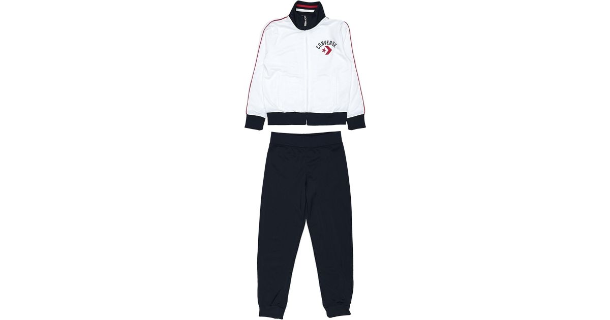 Converse Synthetic Sweatsuit in White 
