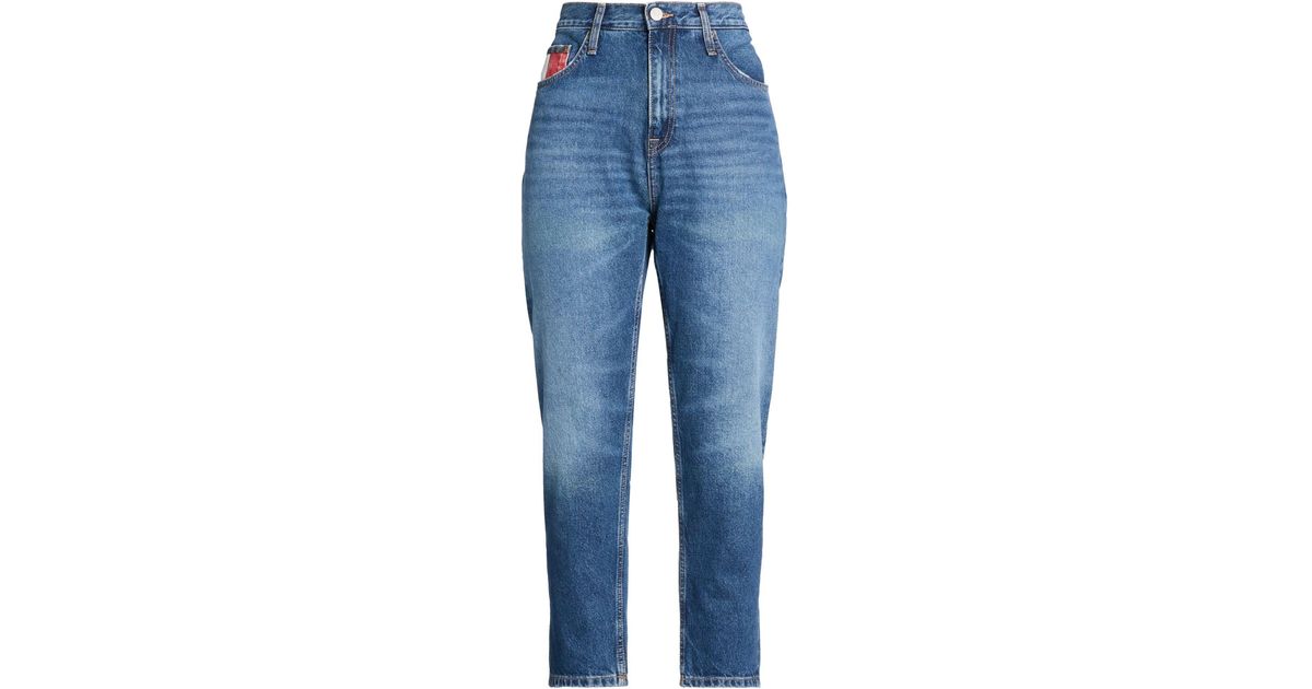 Tommy Hilfiger Jeans Blue Recycled Cotton Hoodie main image 1