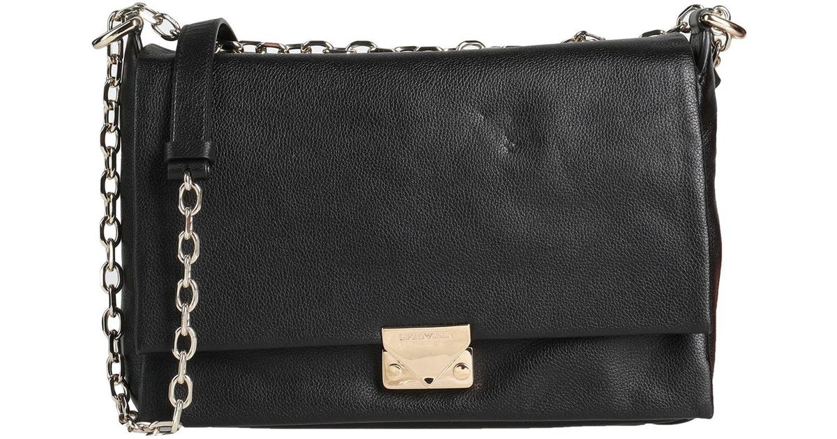 Emporio Armani Crossbody Bag in Black Lyst