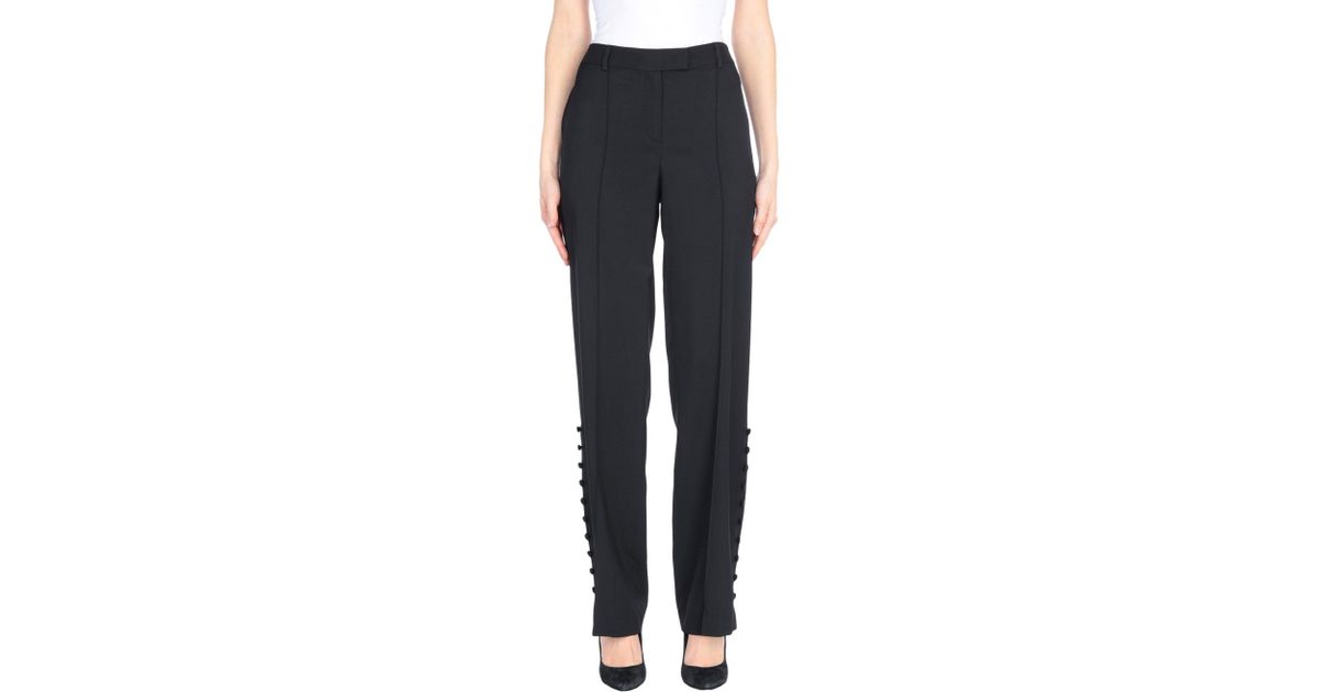 Ermanno Scervino Synthetic Casual Pants in Black - Lyst