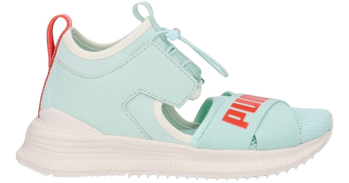 olive green puma high tops