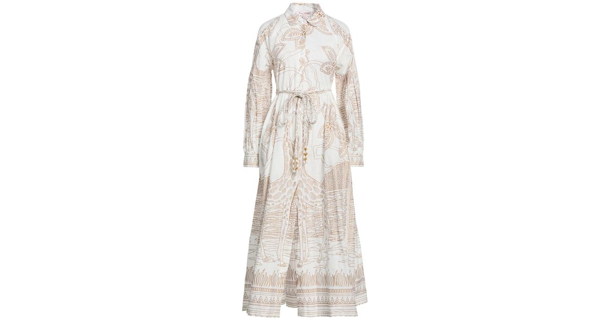 Connor Ress CONNOR & BLAKE Maxi Dress Cotton in White | Lyst