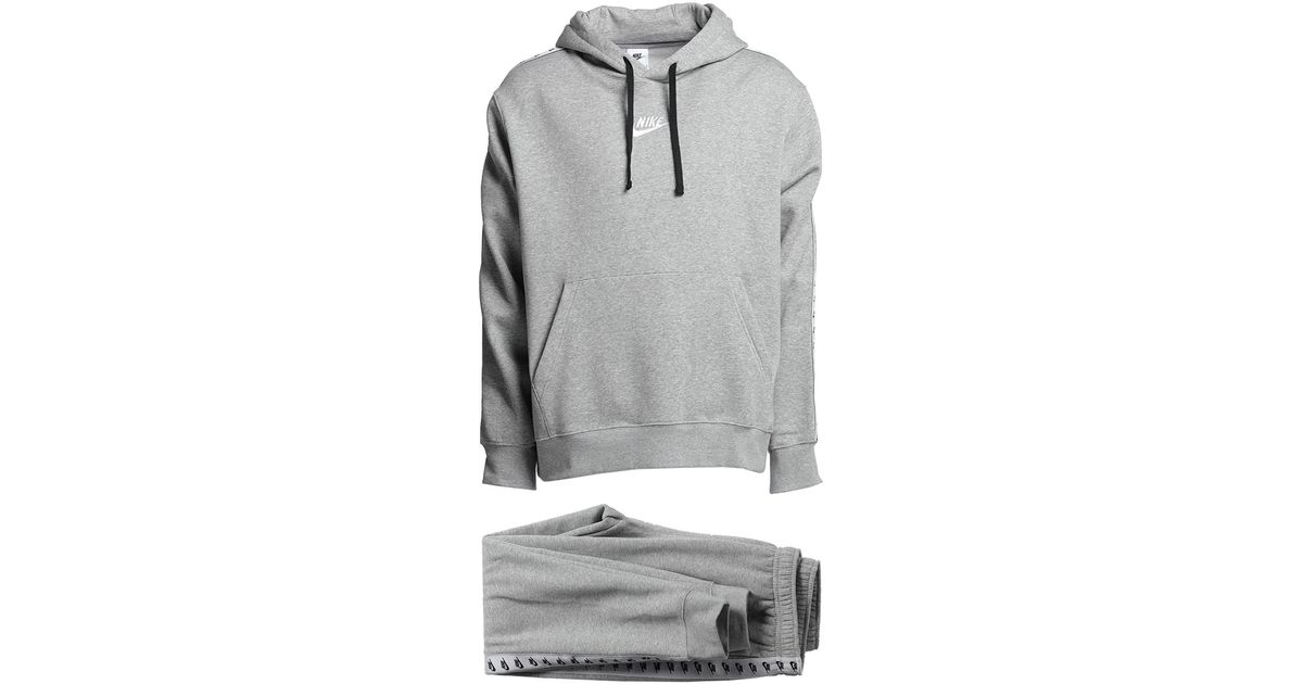 womens grey nike tracksuit set