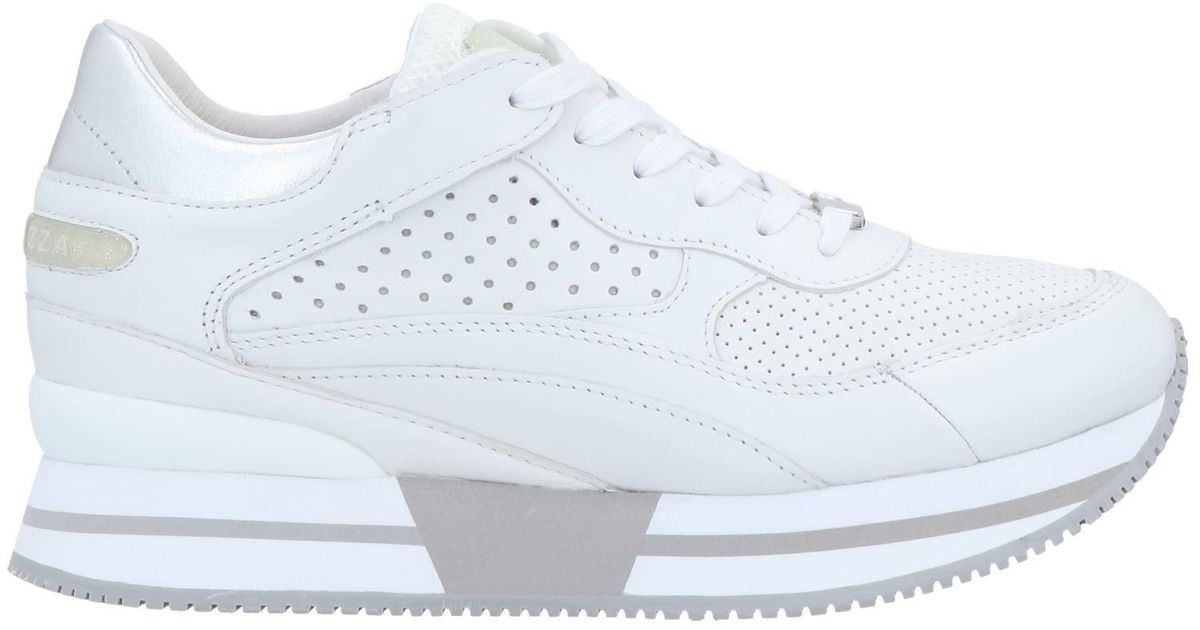 Apepazza Leather Trainers in White - Lyst