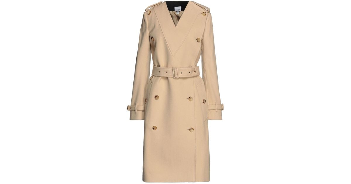 Burberry Coat in Beige (Natural) Lyst UK