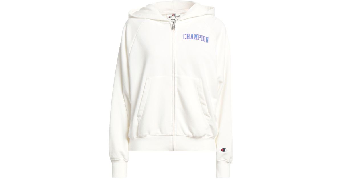 Champion Sweatshirt in White | Lyst