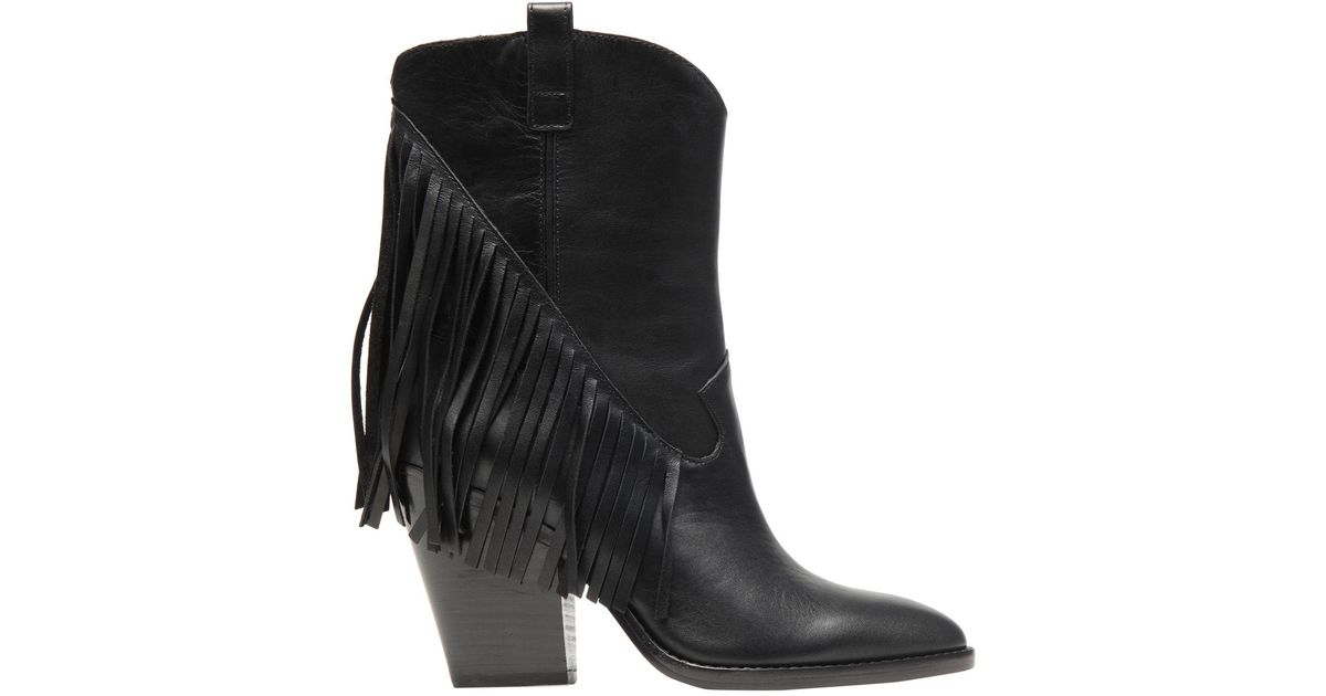 ash colorblock ankle boots