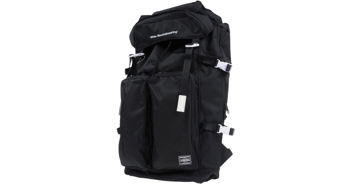 white mountaineering backpack