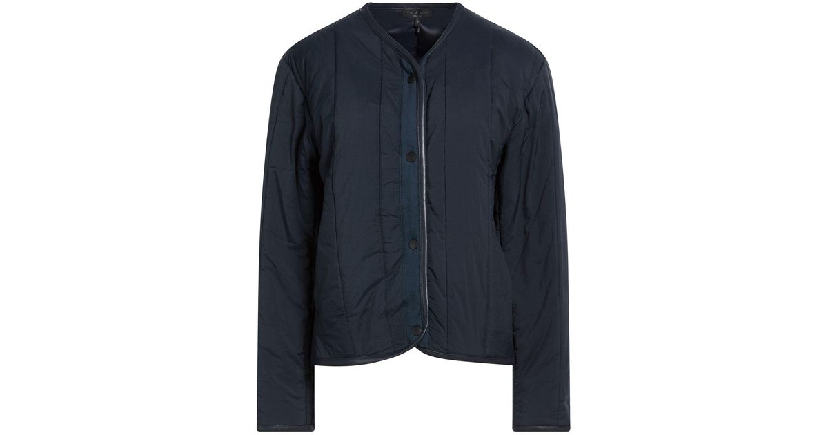 P982 Rag Rag & Bone Midnight Puffer Polyamide, Polyurethane in Blue | Lyst UK