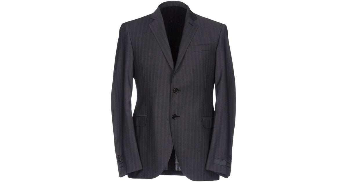 CoSTUME NATIONAL Wool Blazer in Grey (Gray) for Men - Lyst