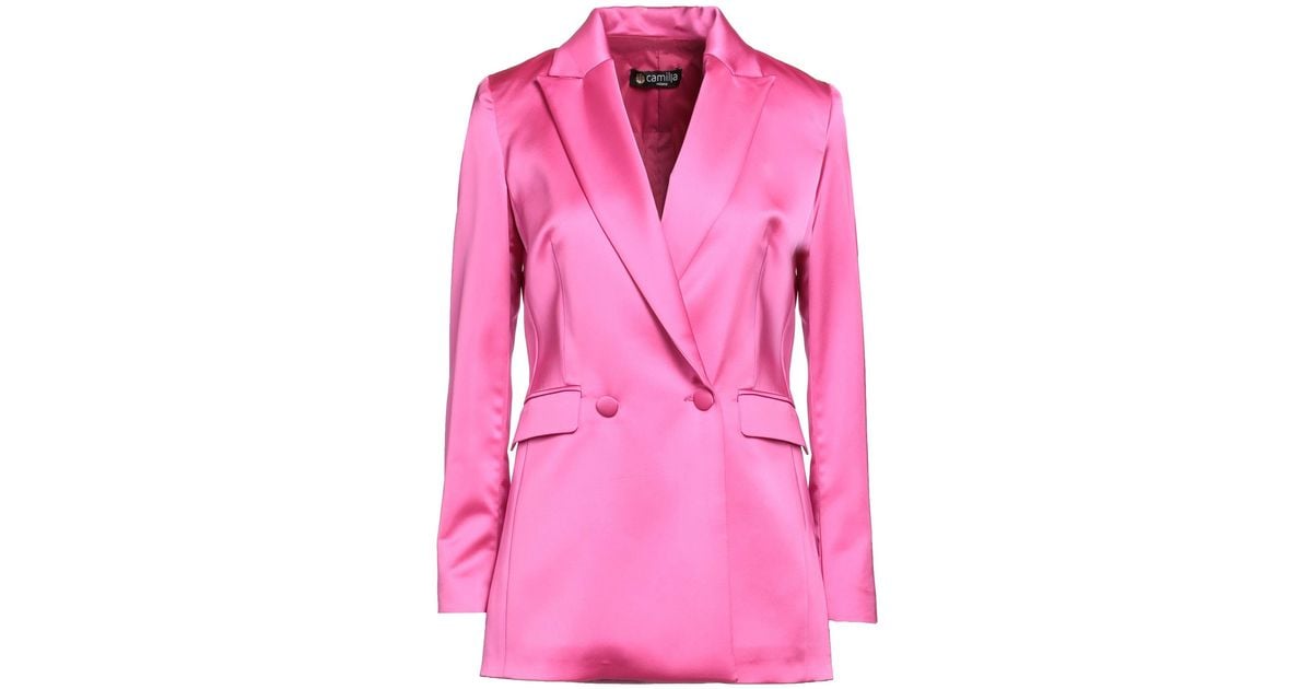 Camilla Milano Suit Jacket in Pink | Lyst