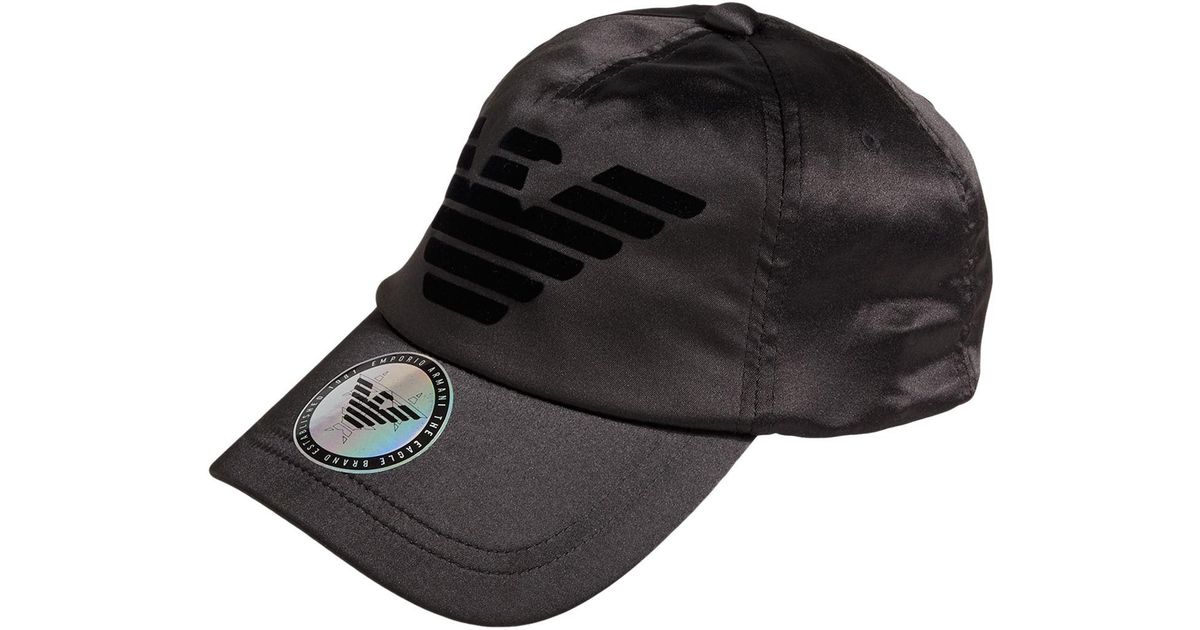 Emporio Armani Hat in Black for Men | Lyst