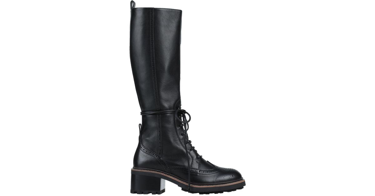 Chloé Black Calfskin Ankle Boots