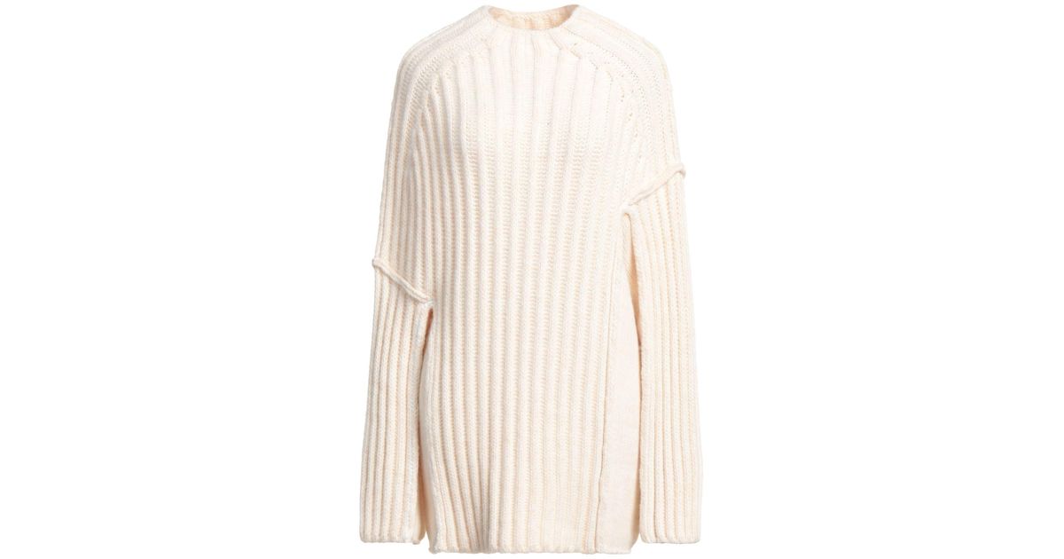 MM6 by Maison Martin Margiela Sweater in White | Lyst