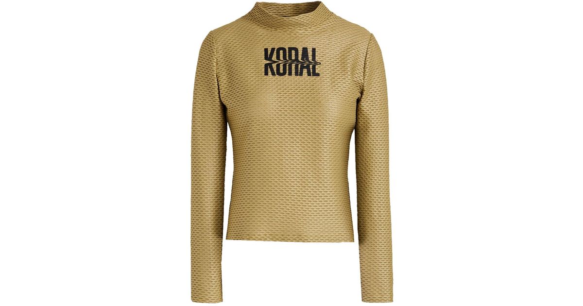 Koral T-shirt in Green | Lyst