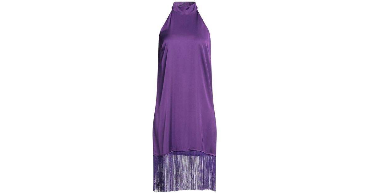 Souvenir Clubbing Midi Dress in Purple | Lyst