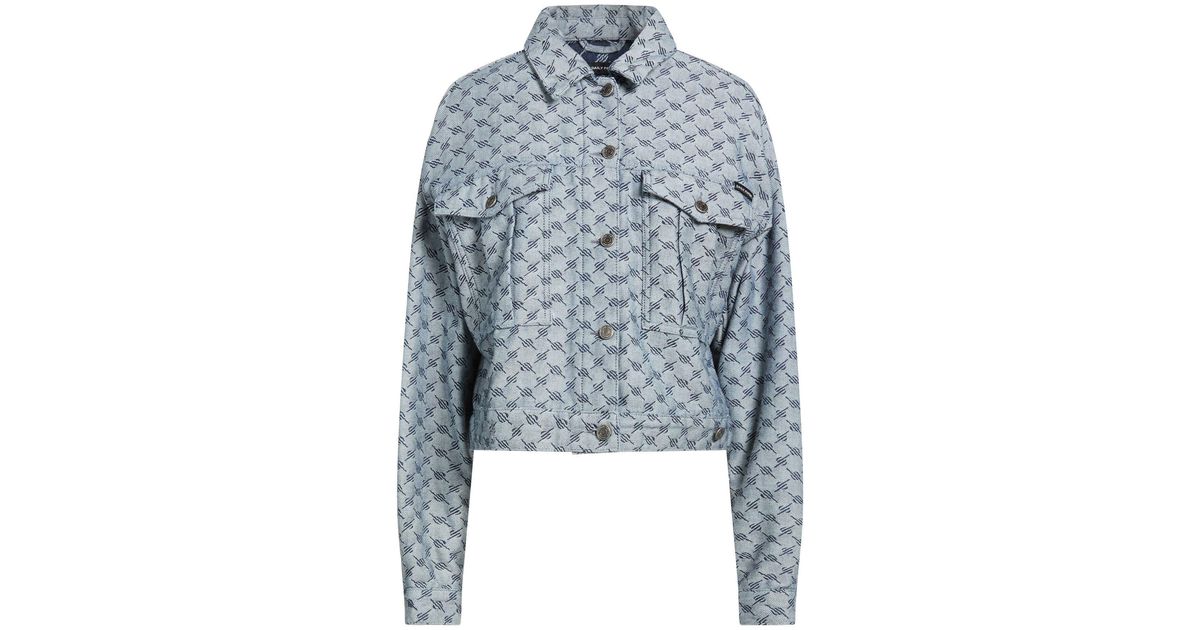 Paper Hacket Daily Paper Jacket Cotton in Blue | Lyst