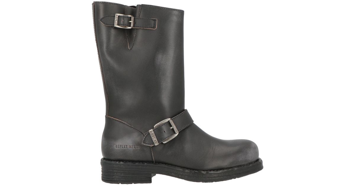 Replay Boot in Black | Lyst UK