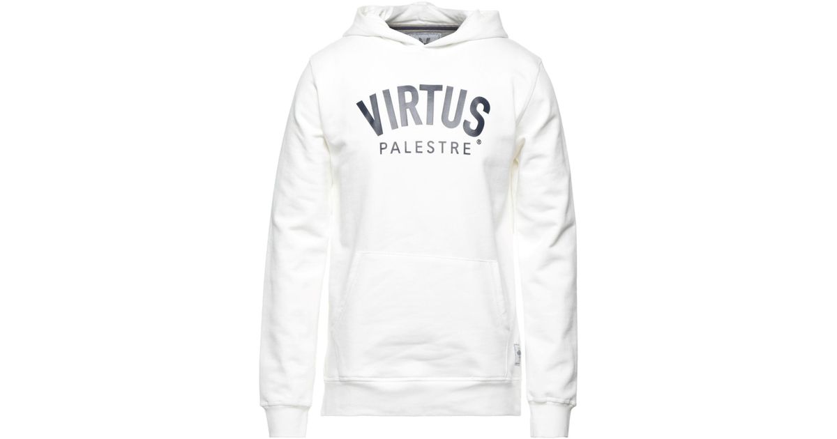 Felpa da Uomo di Virtus Palestre in Bianco | Lyst