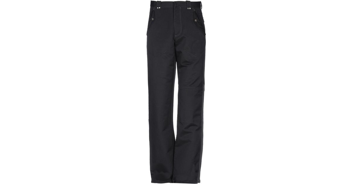 Versace Cotton Casual Pants in Black for Men - Lyst