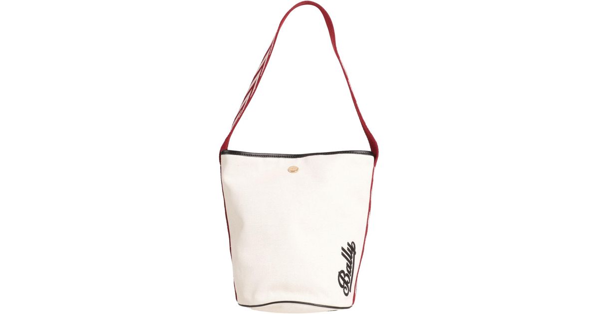 Bally Shoulder Bag in White | Lyst