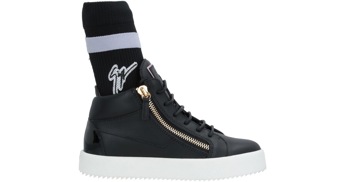 Giuseppe Zanotti High-tops & Sneakers in Black - Lyst