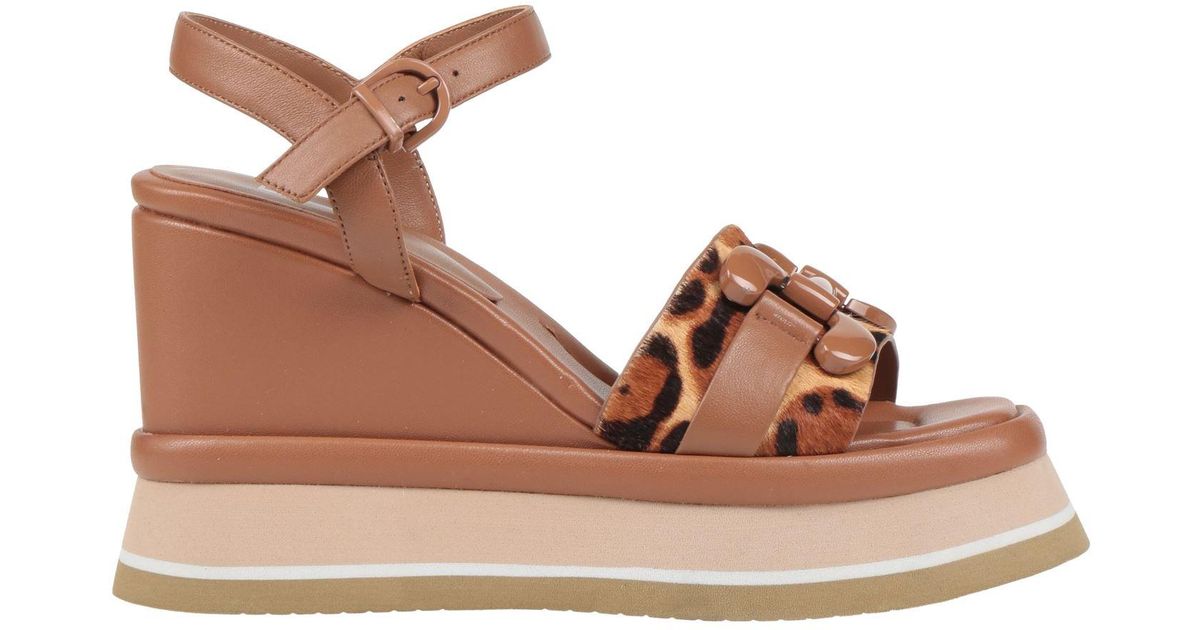 Jannot Designs Jeannot Sandals in Brown | Lyst