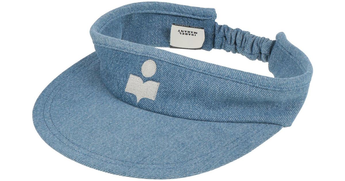 Isabel Marant Blue  Visor Cap Isabel Marant Blue Cotton Cap M | eBay main image 2