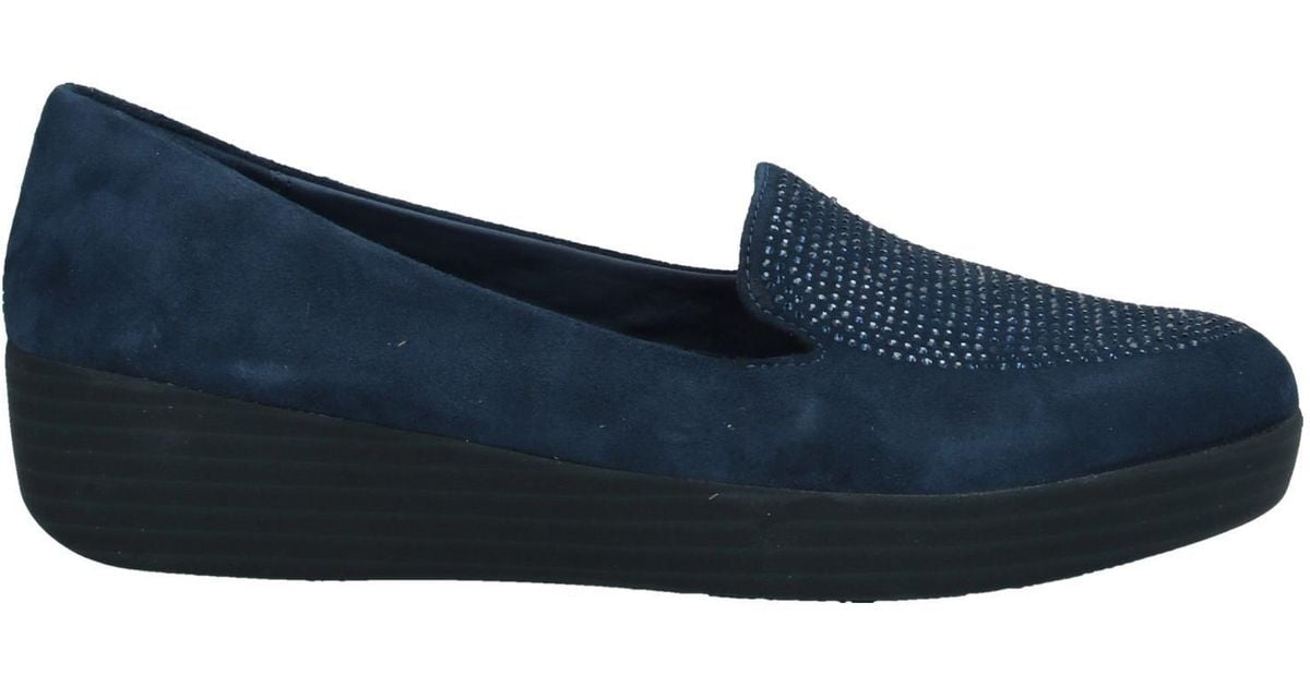 Fitflop Loafer in Blue Lyst