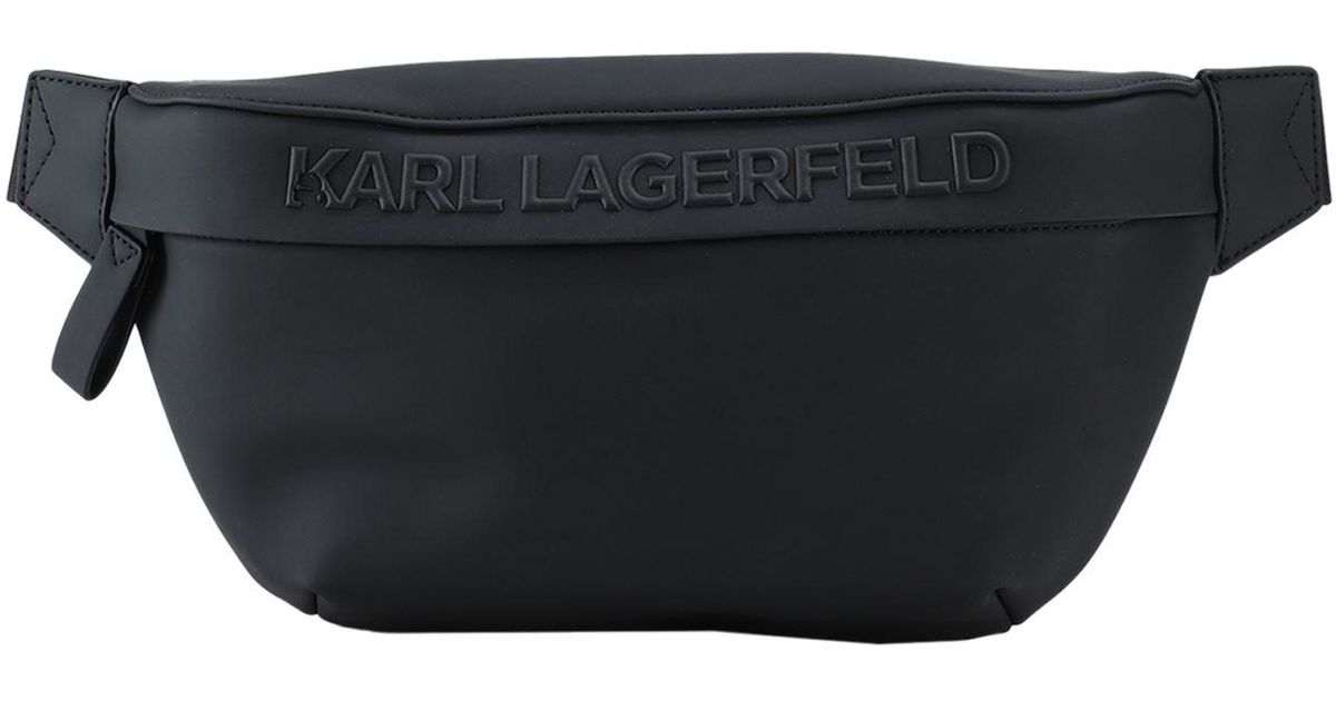 Karl Lagerfeld Bum Bag in Black for Men Lyst