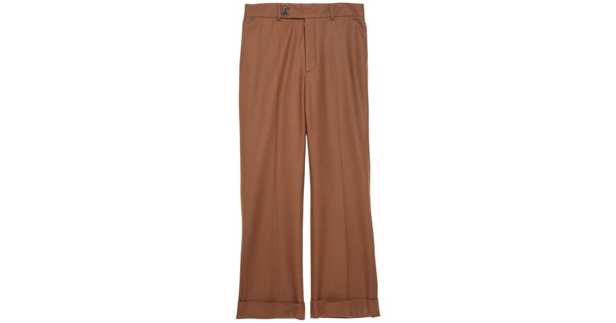 Maison Margiela Synthetic Casual Pants in Brown for Men - Lyst
