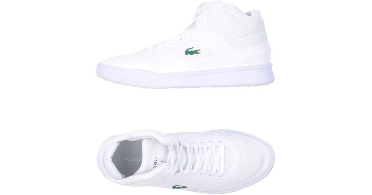 lacoste high top sneakers