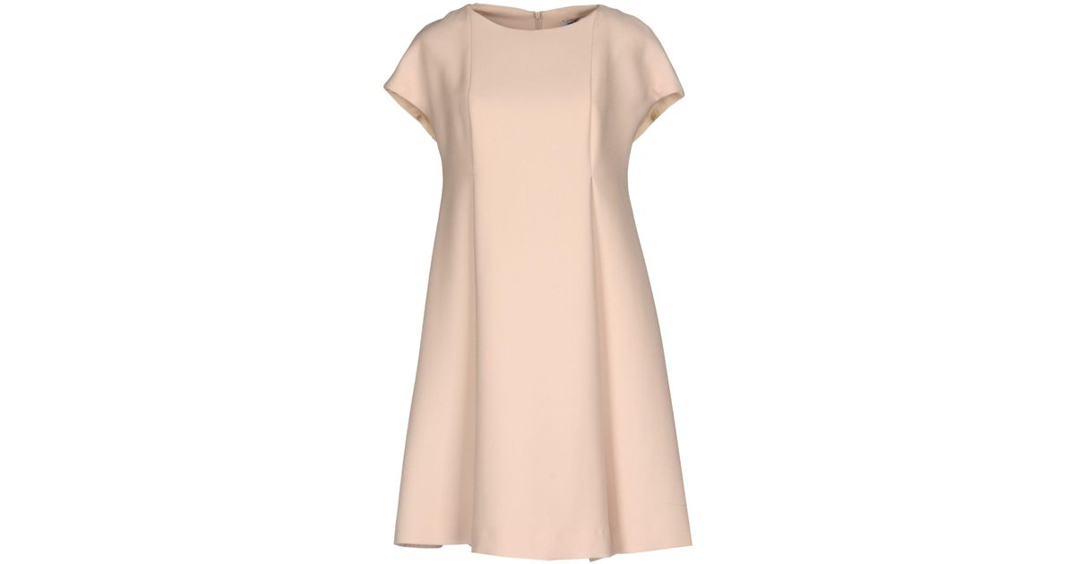 Cacharel Wool Short Dress in Pink - Lyst