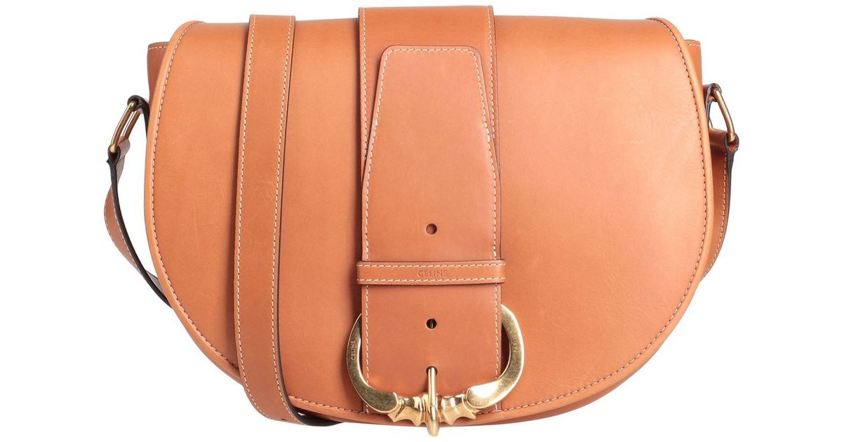 Celine Crossbody Bag in Orange Lyst