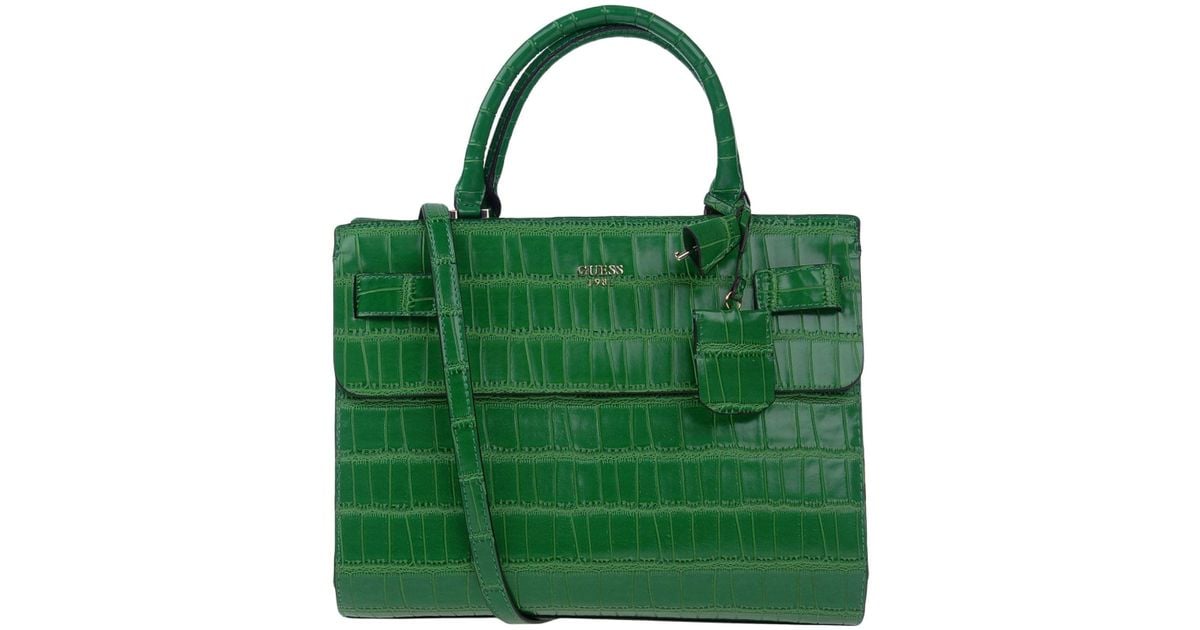 Guess Handbag in Green | Lyst Australia