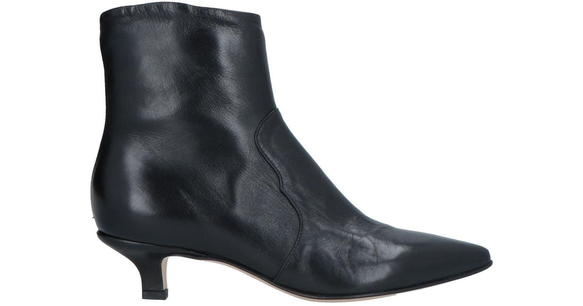 Pomme D'or Ankle Boots in Black | Lyst