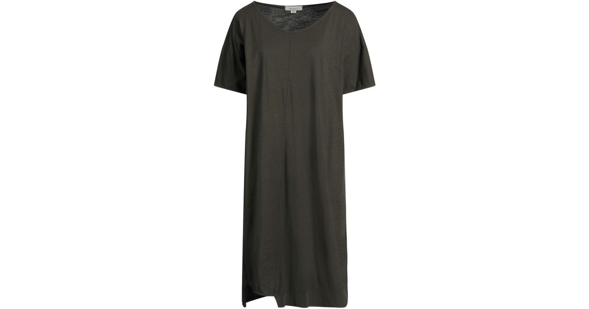 Military Midi Dress in Black main image 0