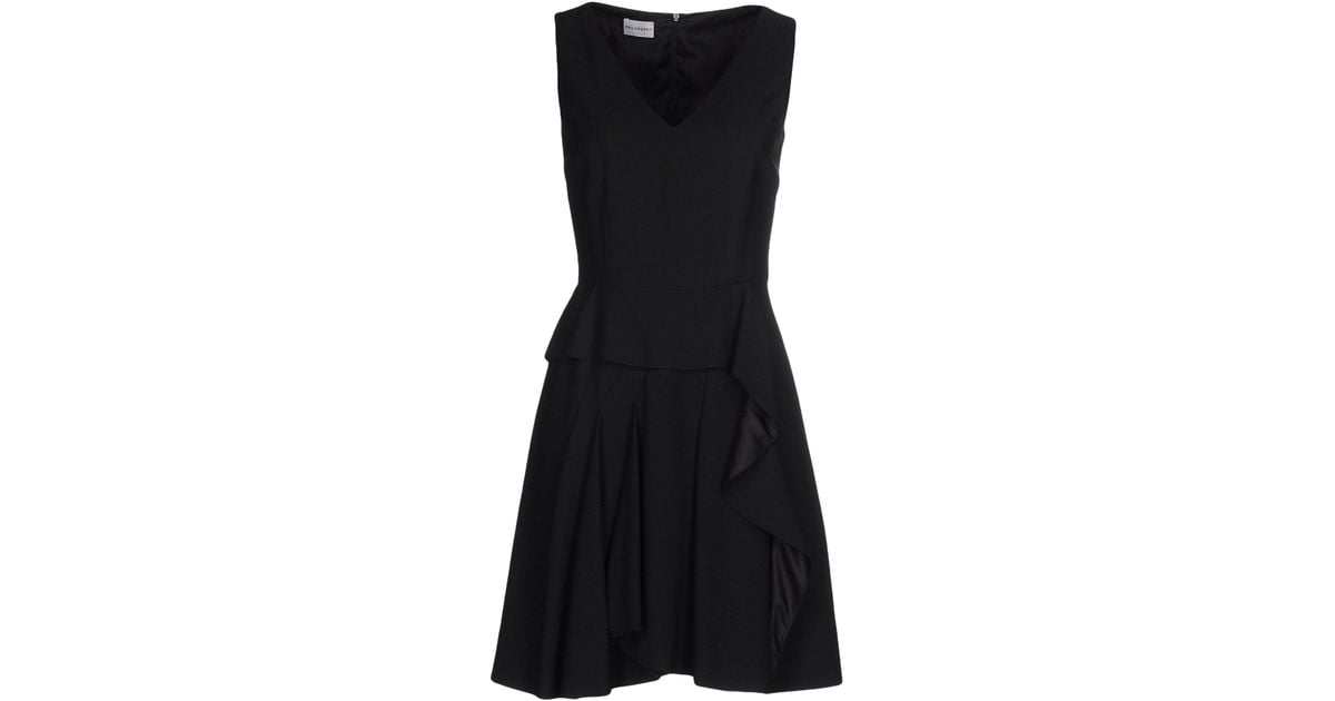 Lyst - Philosophy di alberta ferretti Short Dress in Black