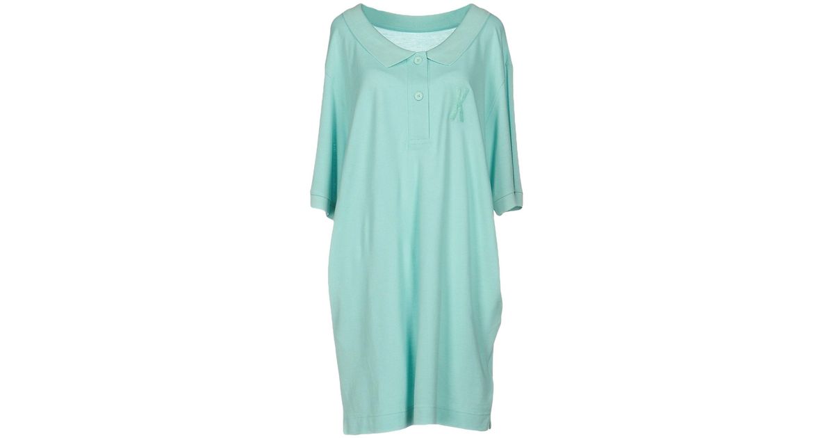 mm6 by maison martin margiela dress in green lyst mm6 by maison martin margiela dress in green lyst