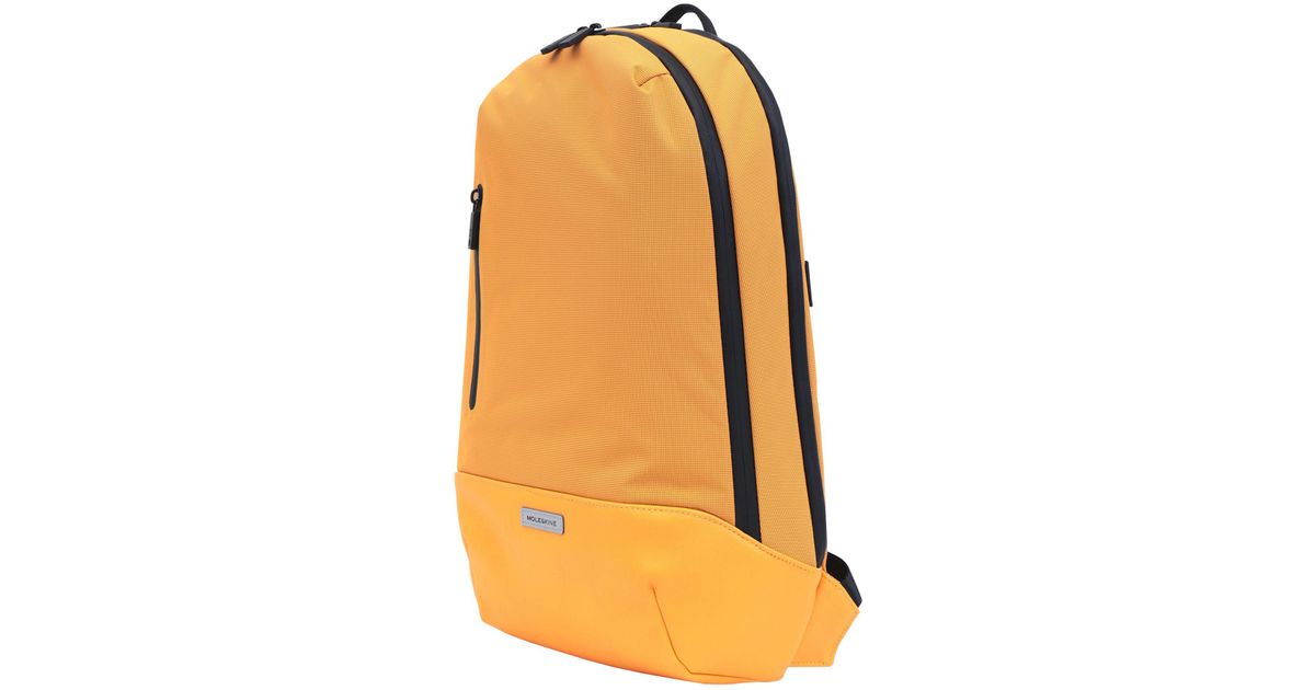 moleskine backpack yellow